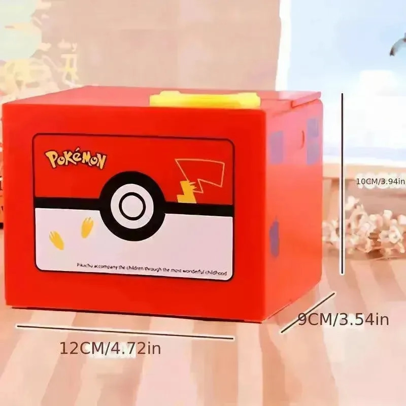 Pikachu Musical Savings Piggy Bank