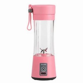 Pink 380Ml Electric Juicer Cup Portable Usb Wireless Juicer Zf0569