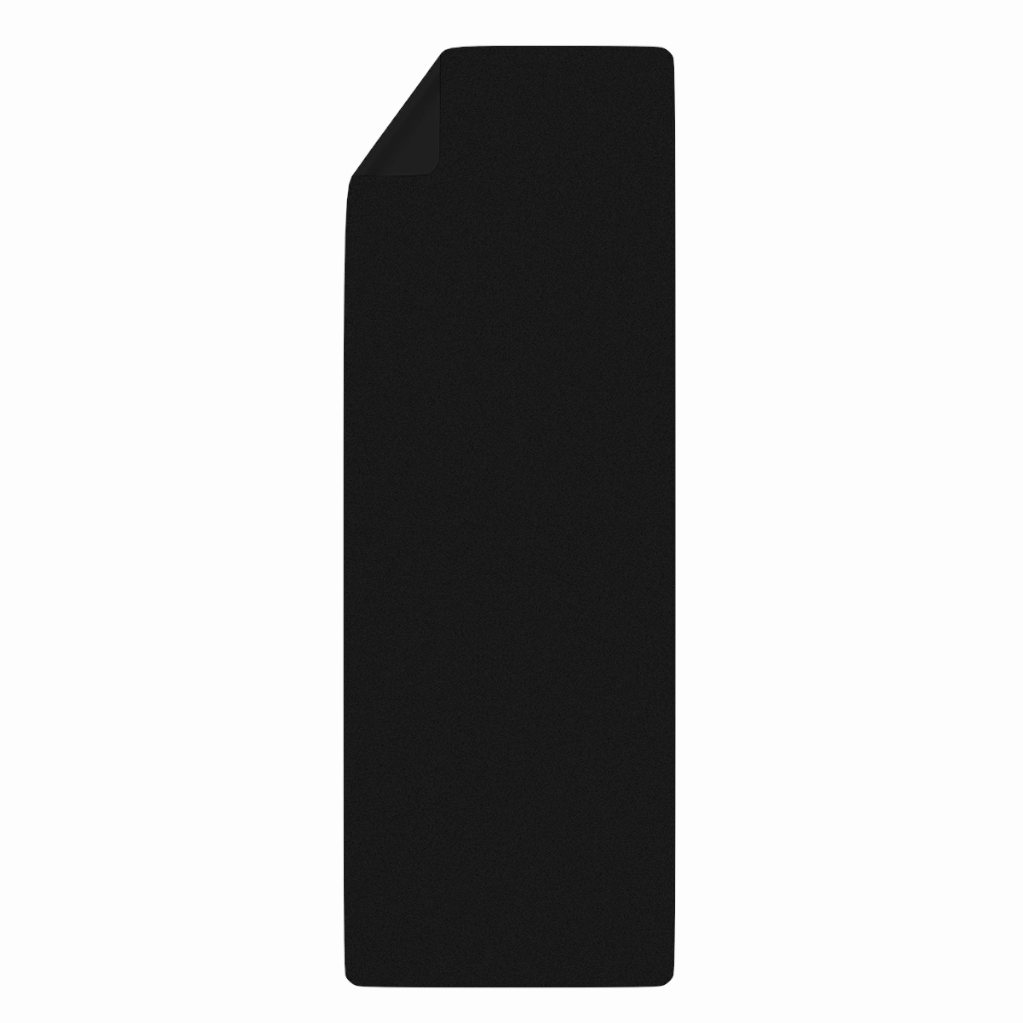 PINK PEONY IN BLOOM YOGA MAT: NOIR & PINK ELEGANCE