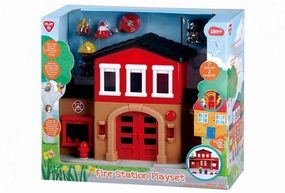 PlayGo Bo Fire Station Rescue