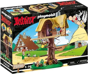 Playmobil Asterix 71016 Cacofonix with Treehouse, Toy for Children Ages 5 