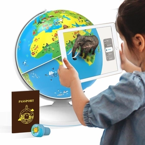 PlayShifu Smart Educational Globe for Kids, Interactive AR Toy, Ideal for Preschool Learning, Birthday Gift for Boys and Girls, STEM Toy for Kids Ages 4-10