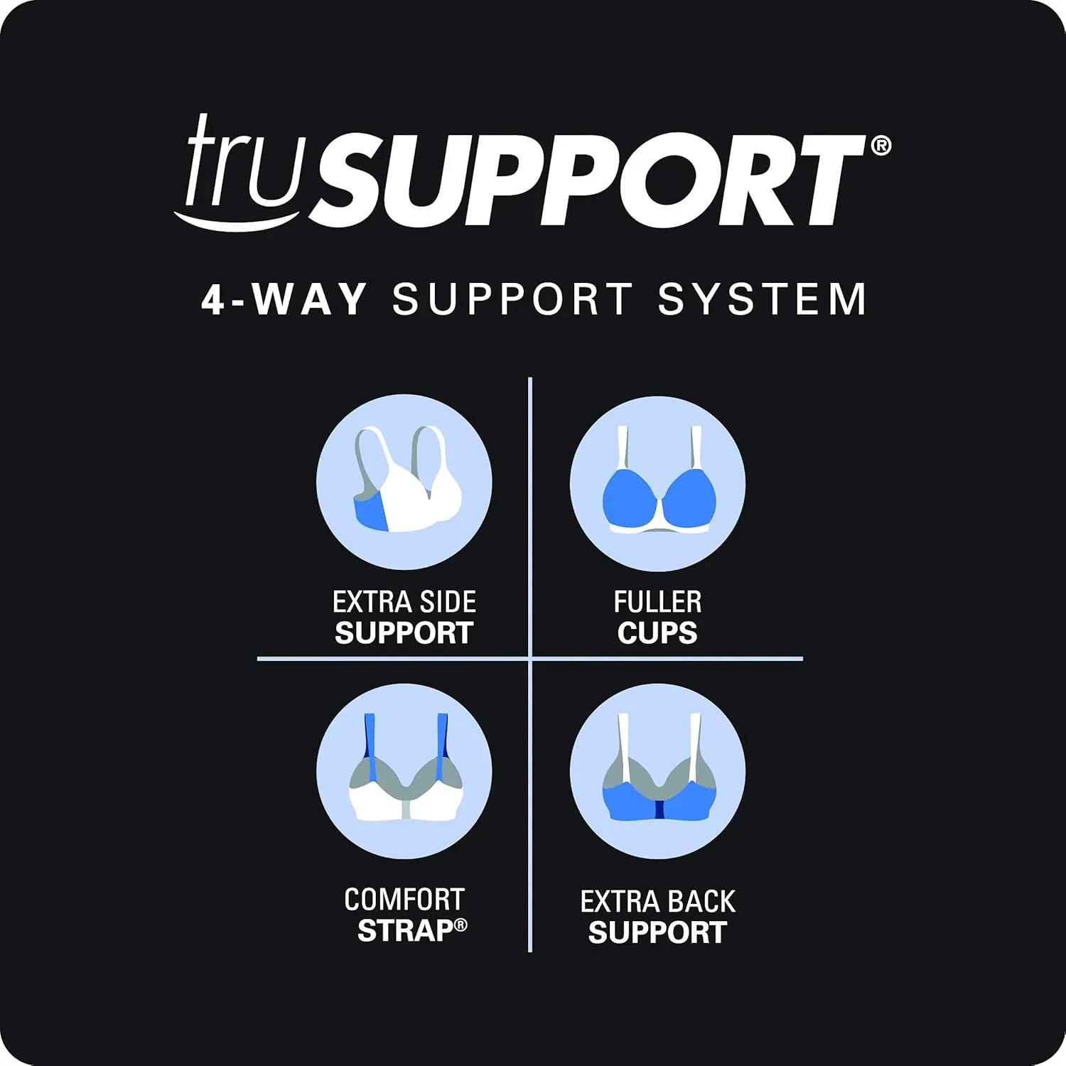 PLAYTEX 18 Hour Ultimate Lift and Support Wire-Free Bra