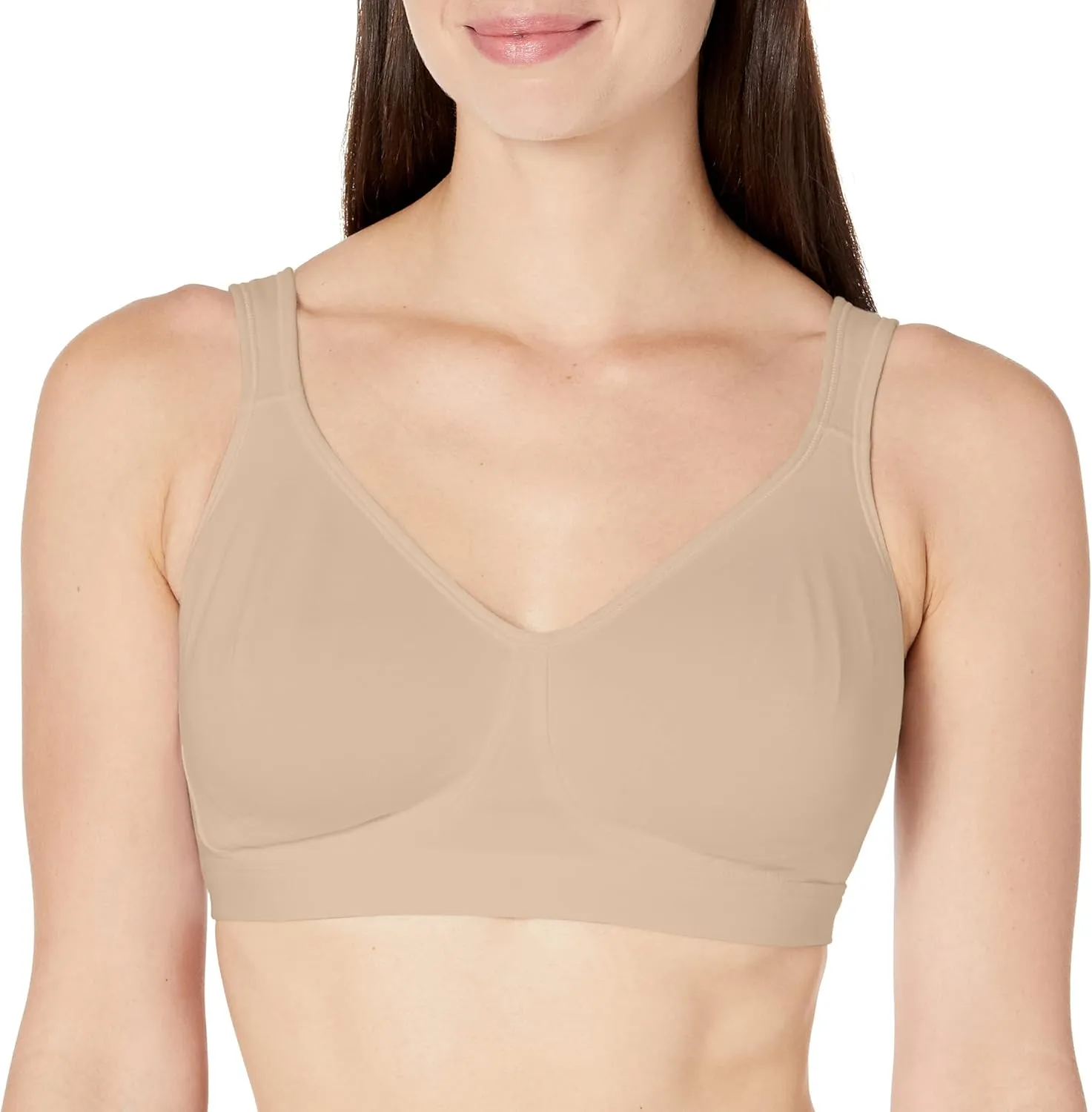 Playtex Women's Wireless Bra, 18 Hour Plus-Size T-Shirt Bras Available, Ultimate Lift, Moisture-Wicking, 474C