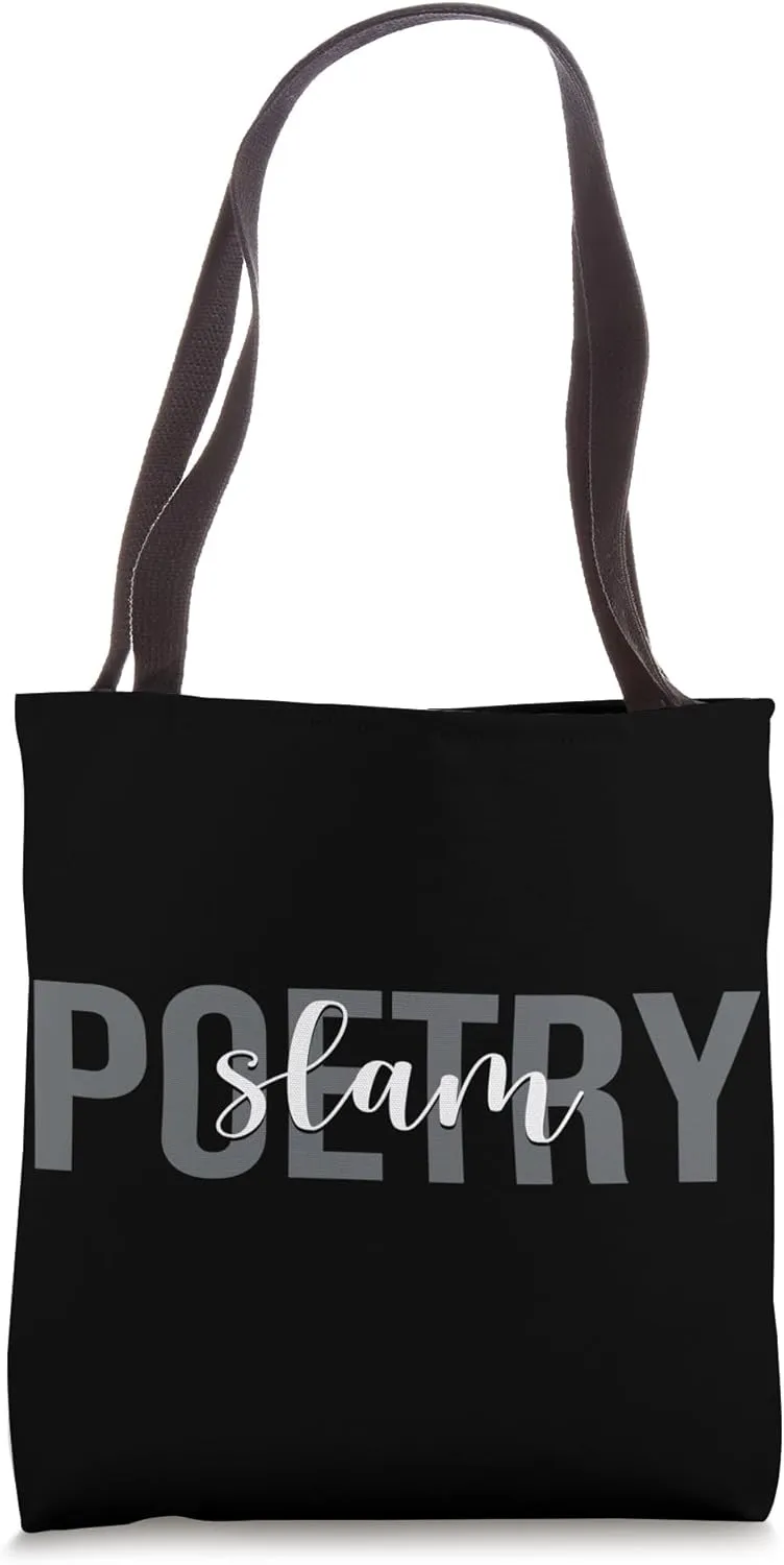 Poetry Slam Poet Spoken Word Tote Bag