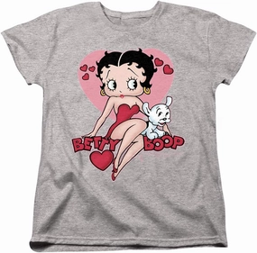 Popfunk Classic Betty Boop Sweetheart Women's T Shirt & Stickers