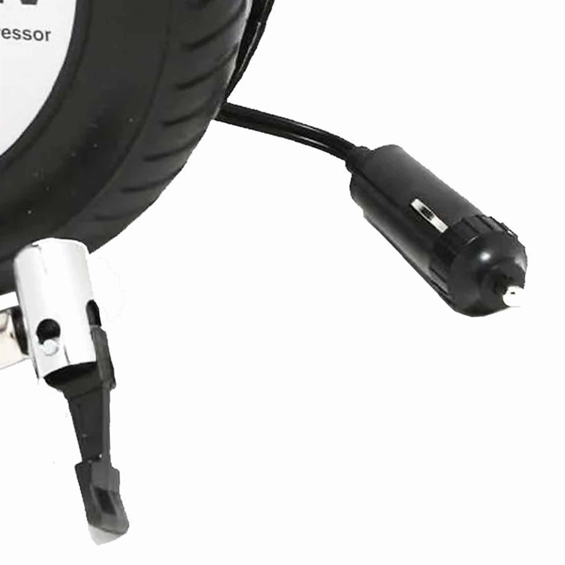 Portable 12V Car Air Compressor Quick Inflation Solution