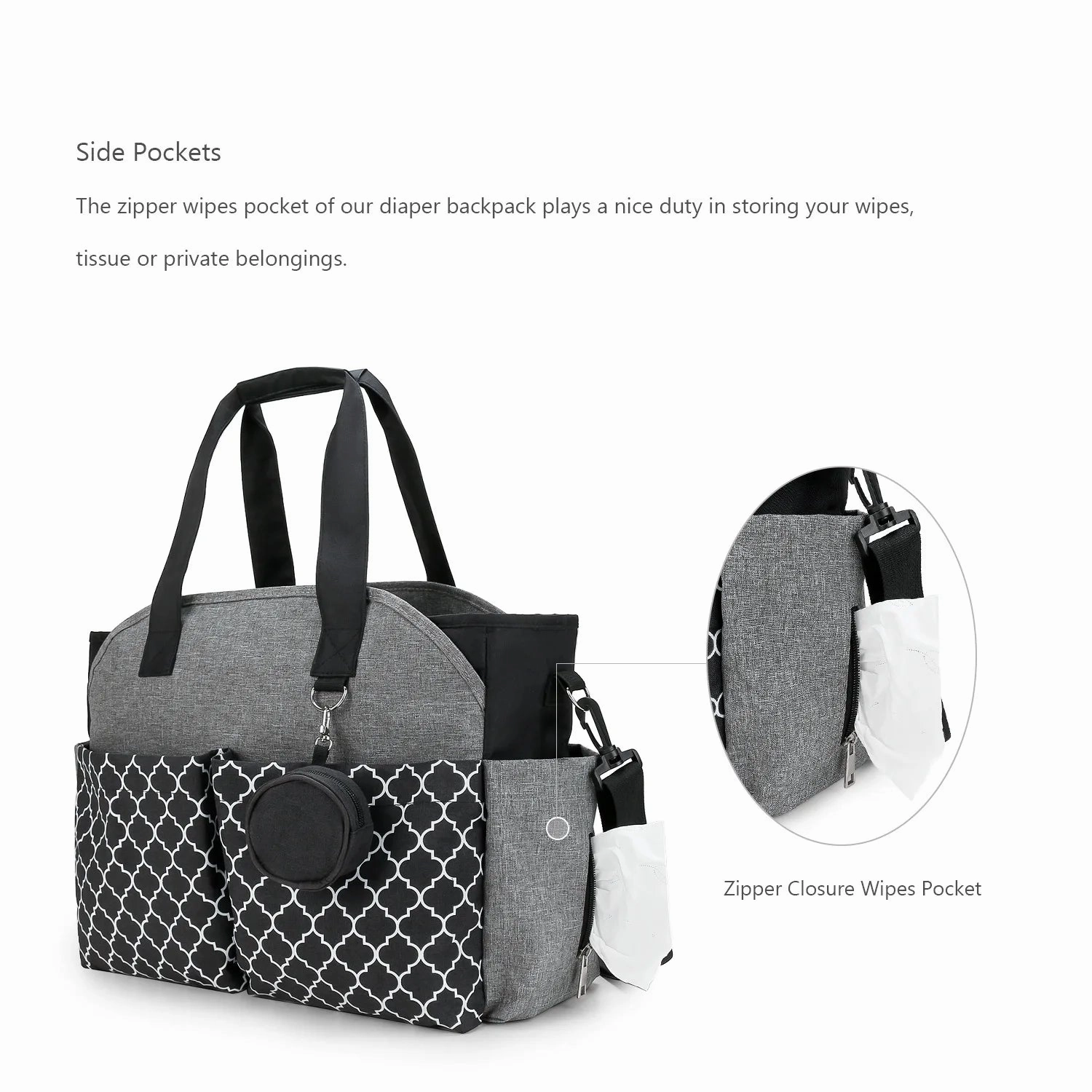 Portable Baby Changing Carrier Bag