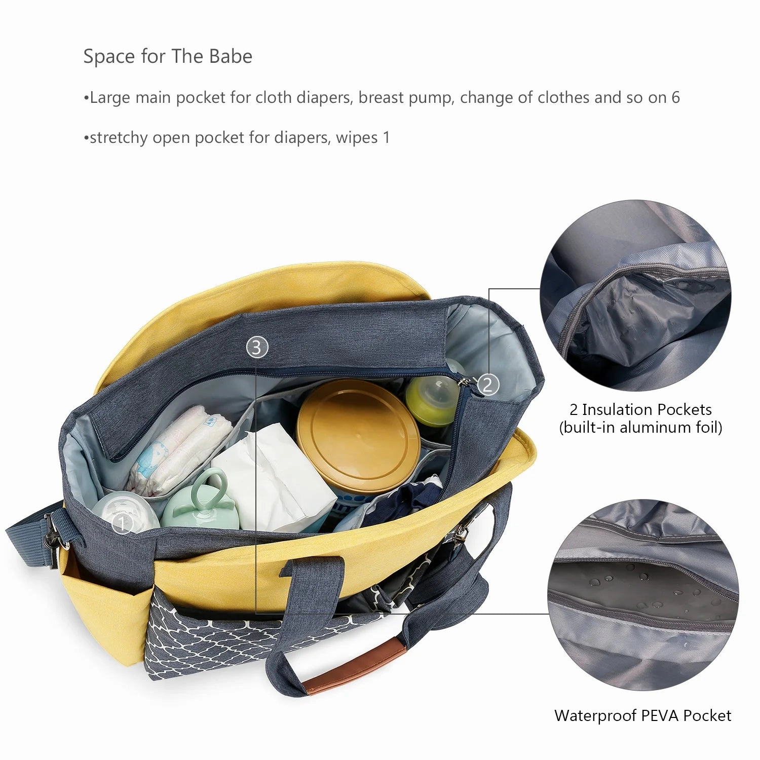 Portable Baby Changing Carrier Bag