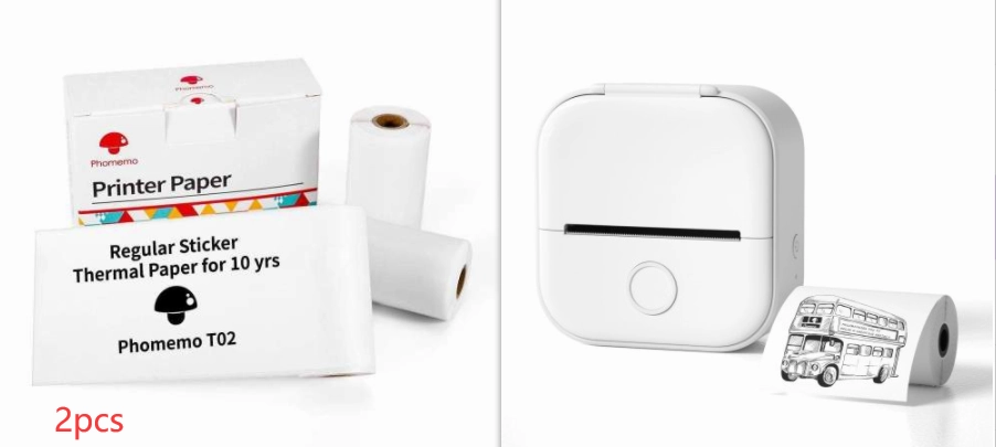 Portable Bluetooth Mini Thermal Label Printer Home Photo Printer Student Printer Bluetooth Mini Label Printer Price Tag