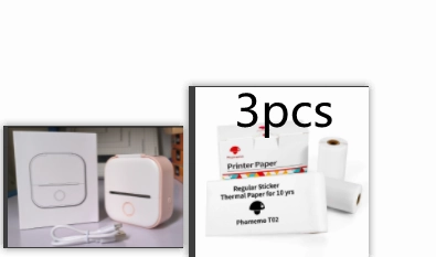 Portable Bluetooth Mini Thermal Label Printer Home Photo Printer Student Printer Bluetooth Mini Label Printer Price Tag