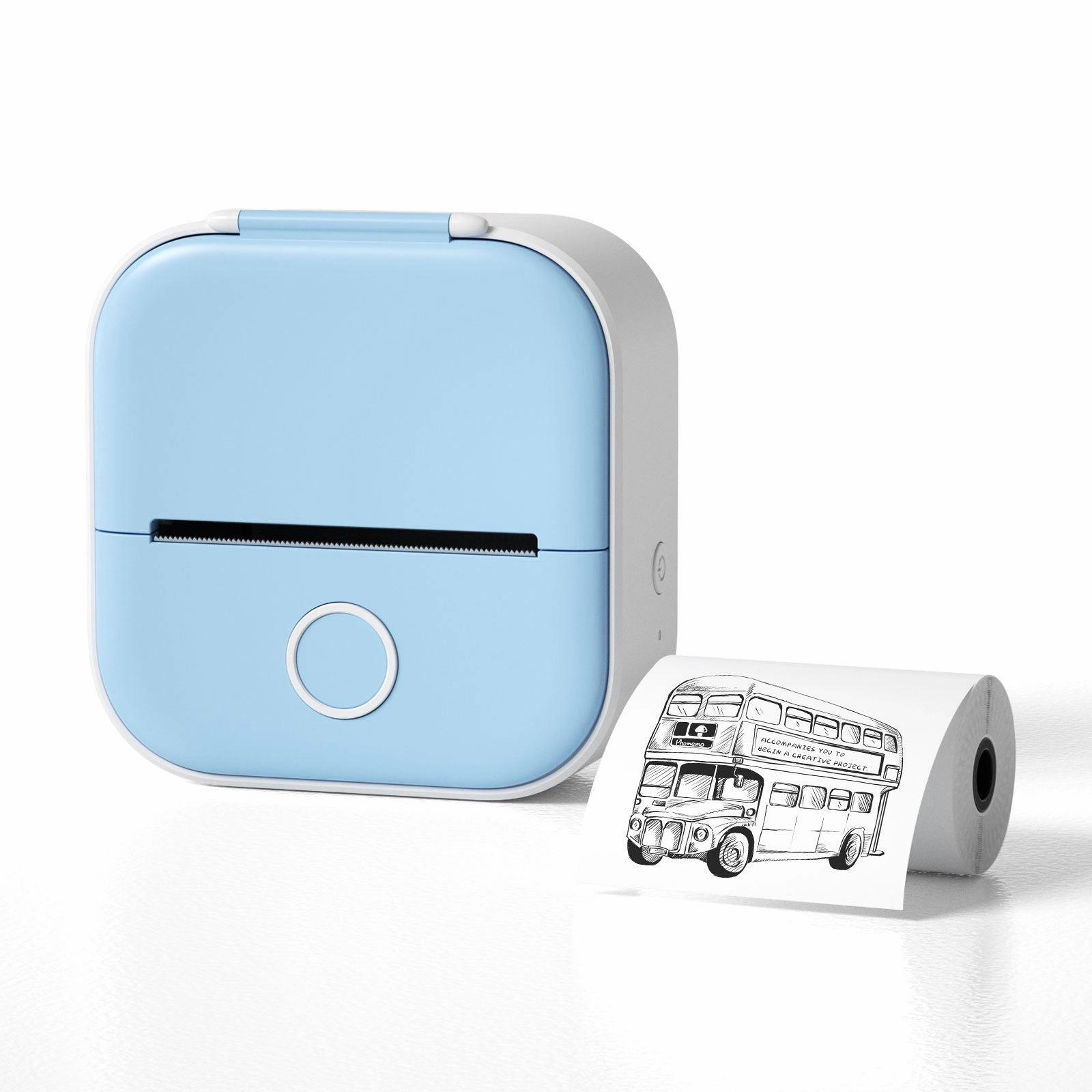 Portable Bluetooth Mini Thermal Label Printer Home Photo Printer Student Printer Bluetooth Mini Label Printer Price Tag