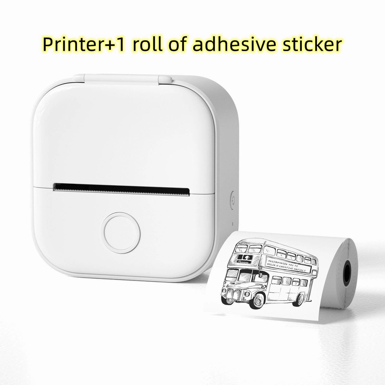 Portable Bluetooth Mini Thermal Label Printer Home Photo Printer Student Printer Bluetooth Mini Label Printer Price Tag