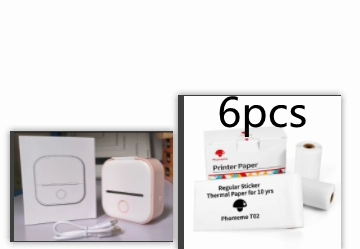 Portable Bluetooth Mini Thermal Label Printer Home Photo Printer Student Printer Bluetooth Mini Label Printer Price Tag