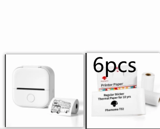 Portable Bluetooth Mini Thermal Label Printer Home Photo Printer Student Printer Bluetooth Mini Label Printer Price Tag
