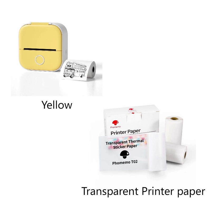 Portable Bluetooth Mini Thermal Label Printer Home Photo Printer Student Printer Bluetooth Mini Label Printer Price Tag