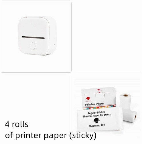 Portable Bluetooth Mini Thermal Label Printer Home Photo Printer Student Printer Bluetooth Mini Label Printer Price Tag