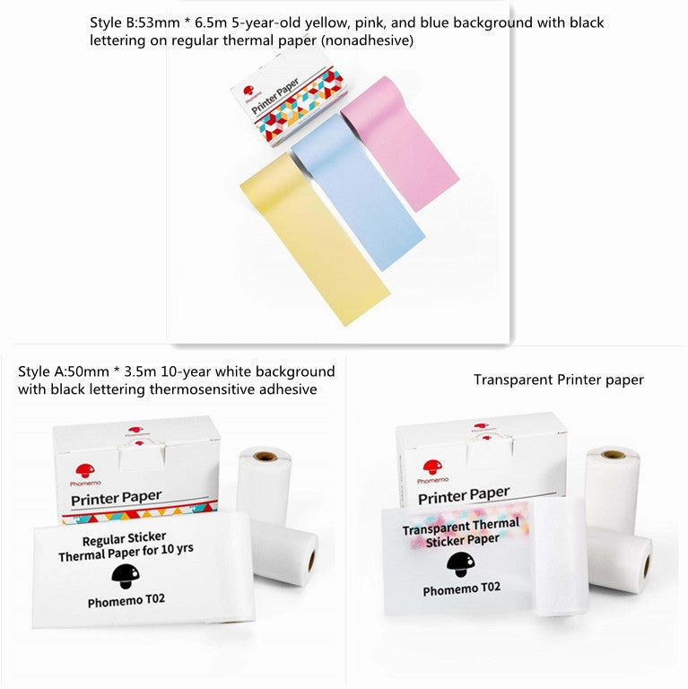 Portable Bluetooth Mini Thermal Label Printer Home Photo Printer Student Printer Bluetooth Mini Label Printer Price Tag
