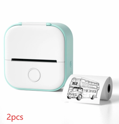 Portable Bluetooth Mini Thermal Label Printer Home Photo Printer Student Printer Bluetooth Mini Label Printer Price Tag