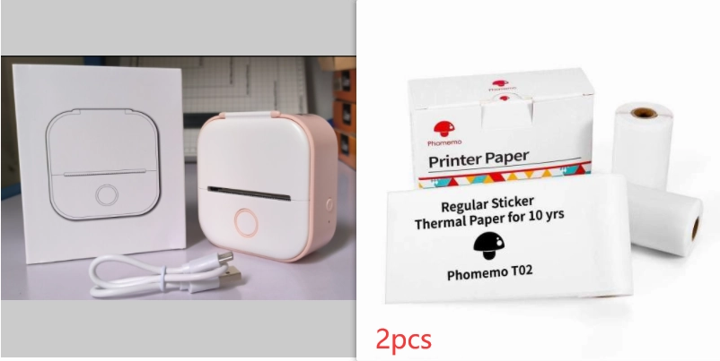Portable Bluetooth Mini Thermal Label Printer Home Photo Printer Student Printer Bluetooth Mini Label Printer Price Tag