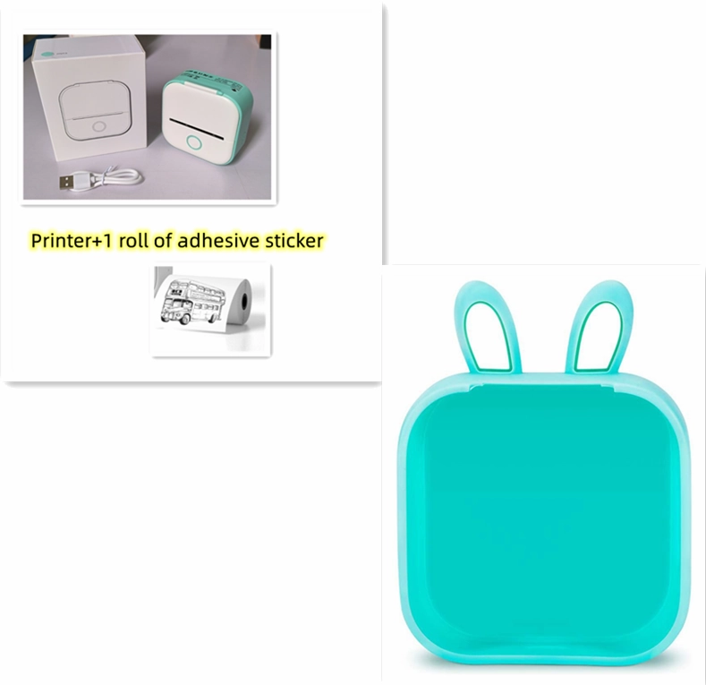 Portable Bluetooth Mini Thermal Label Printer Home Photo Printer Student Printer Bluetooth Mini Label Printer Price Tag