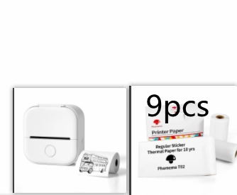 Portable Bluetooth Mini Thermal Label Printer Home Photo Printer Student Printer Bluetooth Mini Label Printer Price Tag