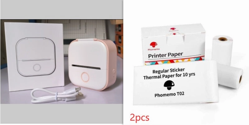 Portable Mini Thermal Label Printer