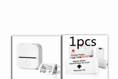 Portable Mini Thermal Label Printer Home Photo Printer Student Wrong Question Printer Bluetooth-compatible Mini Label Printer Price Tag