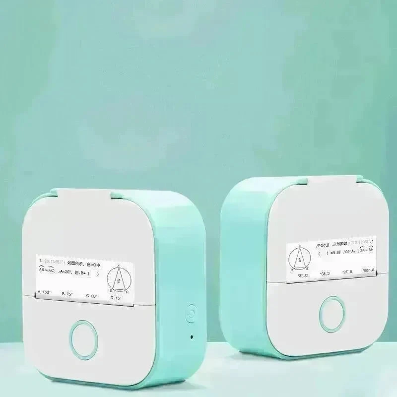 Portable Mini Thermal Label Printer Home Photo Printer Student Wrong Question Printer Bluetooth Mini Label Printer Price Tag