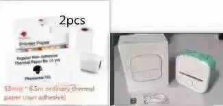 Portable Mini Thermal Label Printer Home Photo Printer Student Wrong Question Printer Bluetooth Mini Label Printer Price Tag