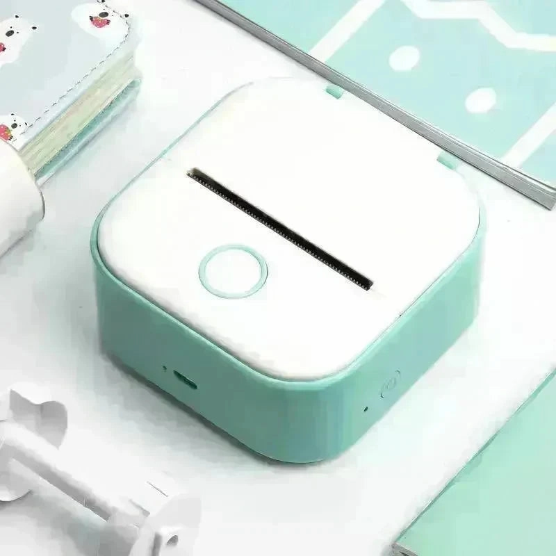 Portable Mini Thermal Label Printer Home Photo Printer Student Wrong Question Printer Bluetooth Mini Label Printer Price Tag