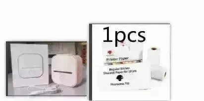 Portable Mini Thermal Label Printer Home Photo Printer Student Wrong Question Printer Bluetooth Mini Label Printer Price Tag