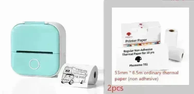 Portable Mini Thermal Label Printer Home Photo Printer Student Wrong Question Printer Bluetooth Mini Label Printer Price Tag
