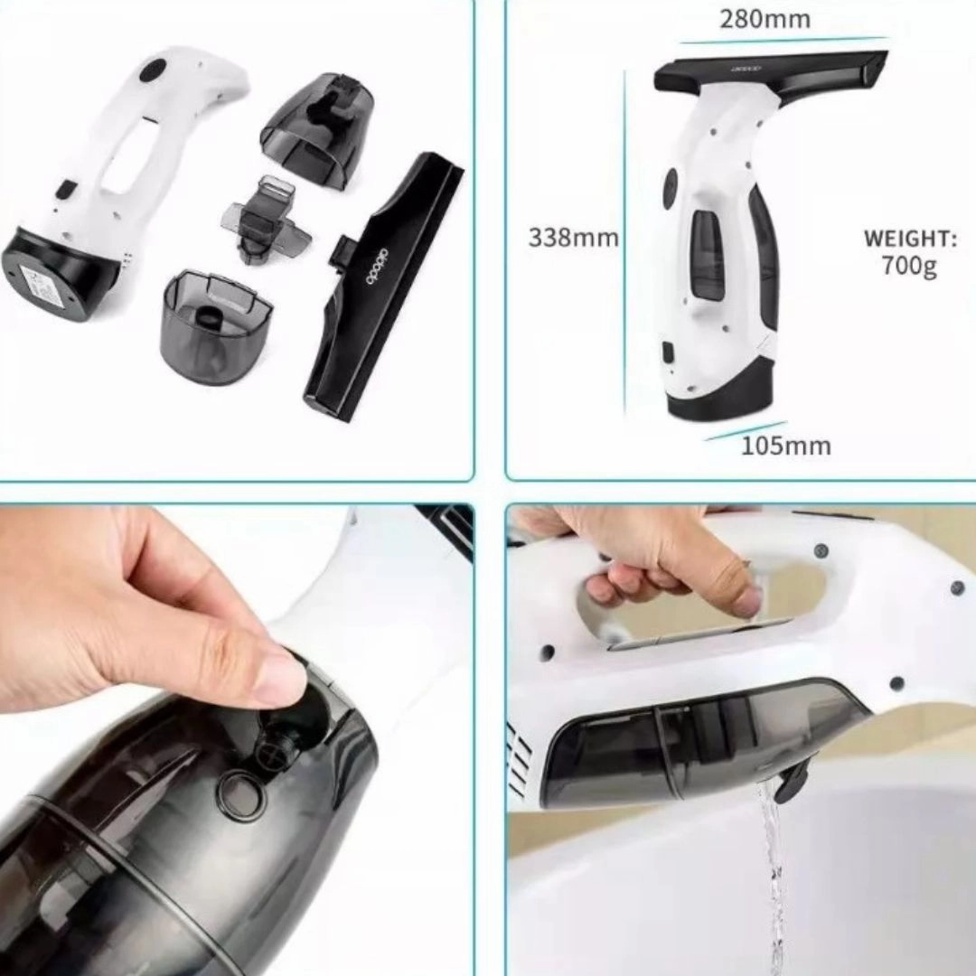 Portable Window Vacuum Cleaner – Lightweight & Rechargeable