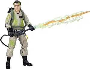 Power Rangers Ghostbusters Plasma Series Glow-in-The-Dark Ray Stantz Toy 6-Inch-Scale Collectible Classic 1984 Figure for Kids Ages 4 and Up
