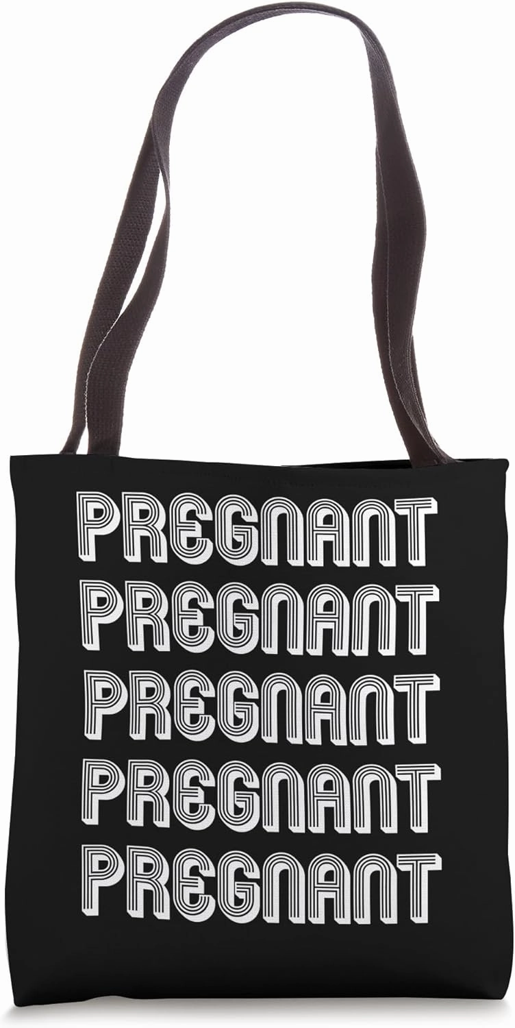 Pregnant Tote Bag