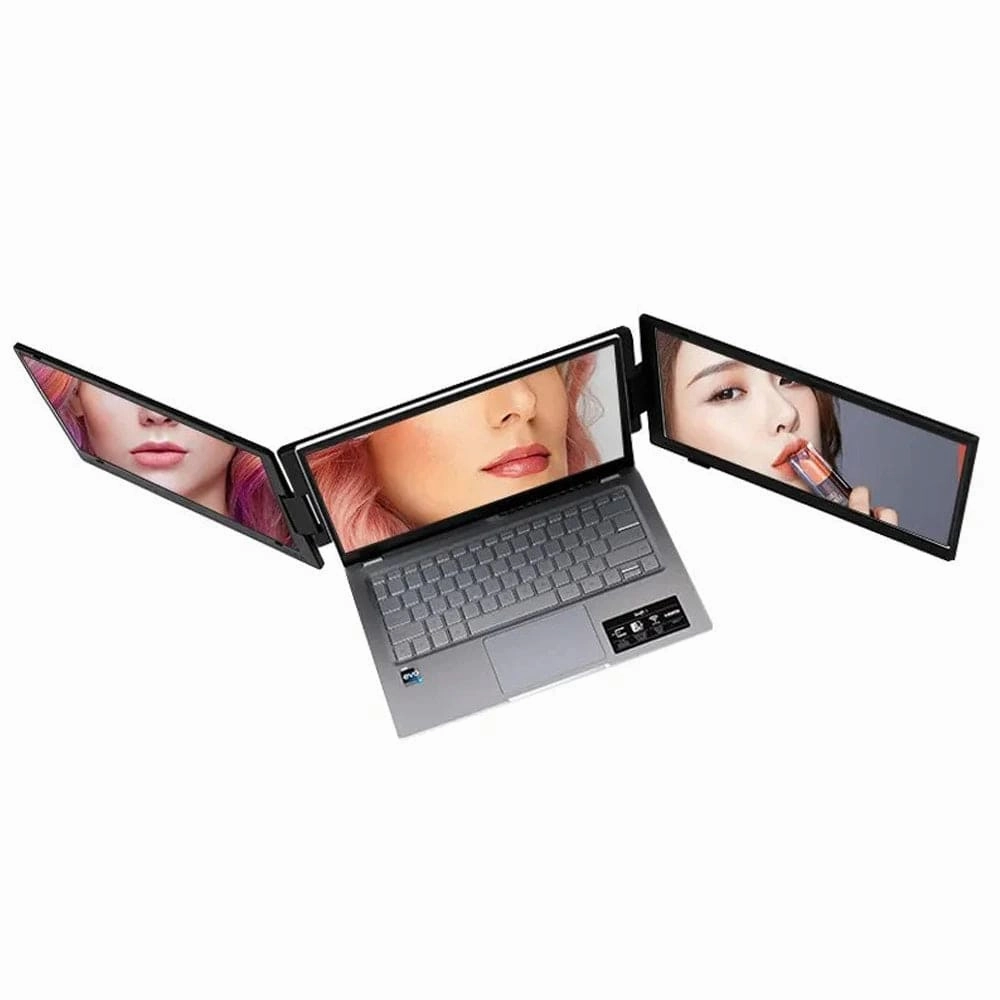 Premium DualView 14 Inch Dual Monitor Extender For Laptops