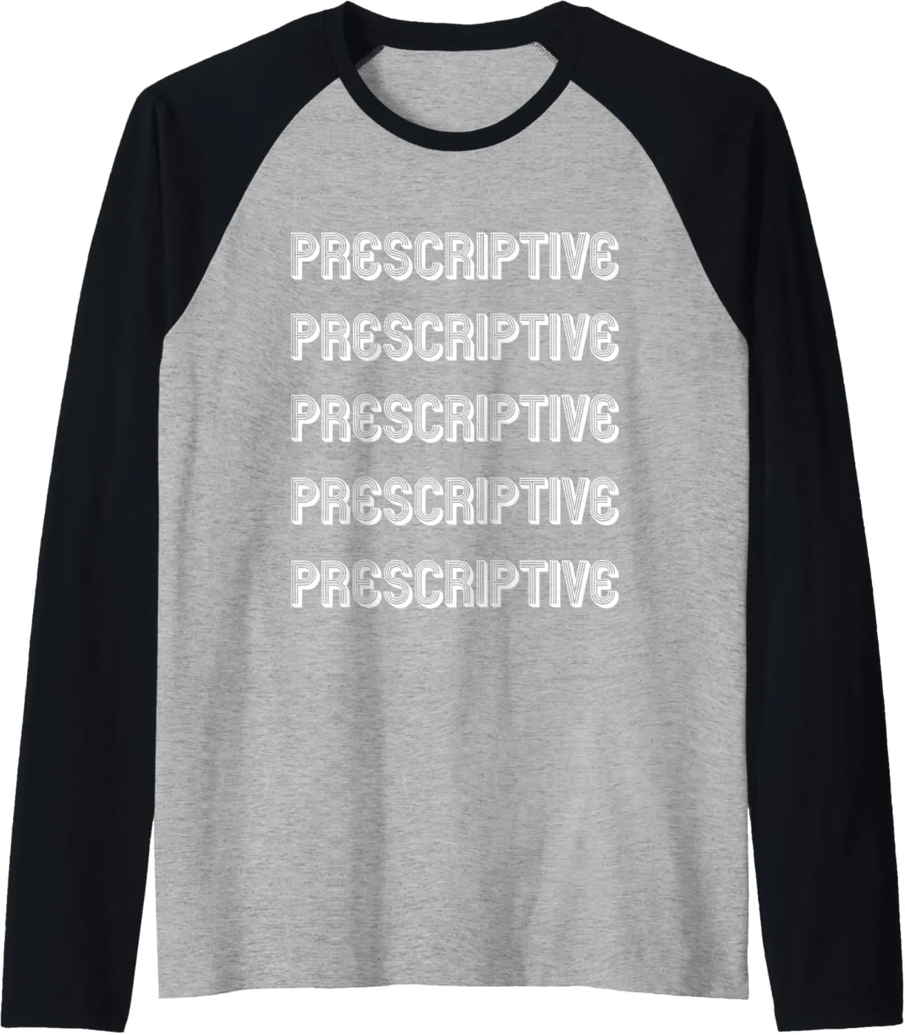 Prescriptive Raglan Baseball Tee