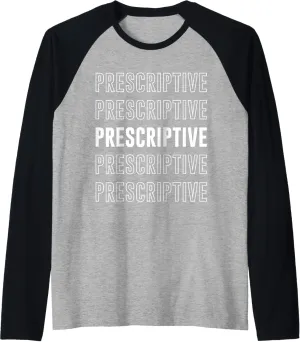 Prescriptive Raglan Baseball Tee