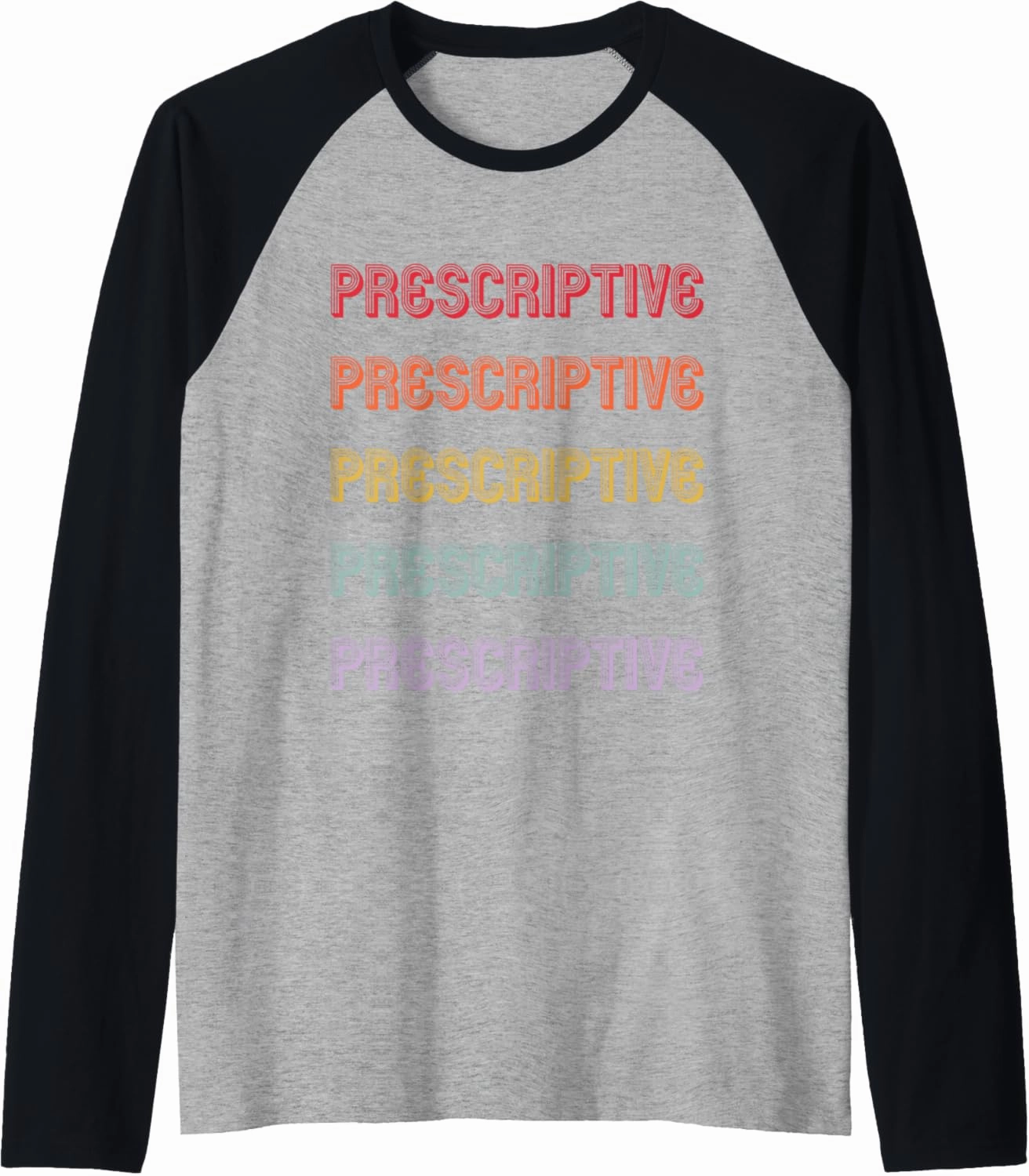 Prescriptive Raglan Baseball Tee