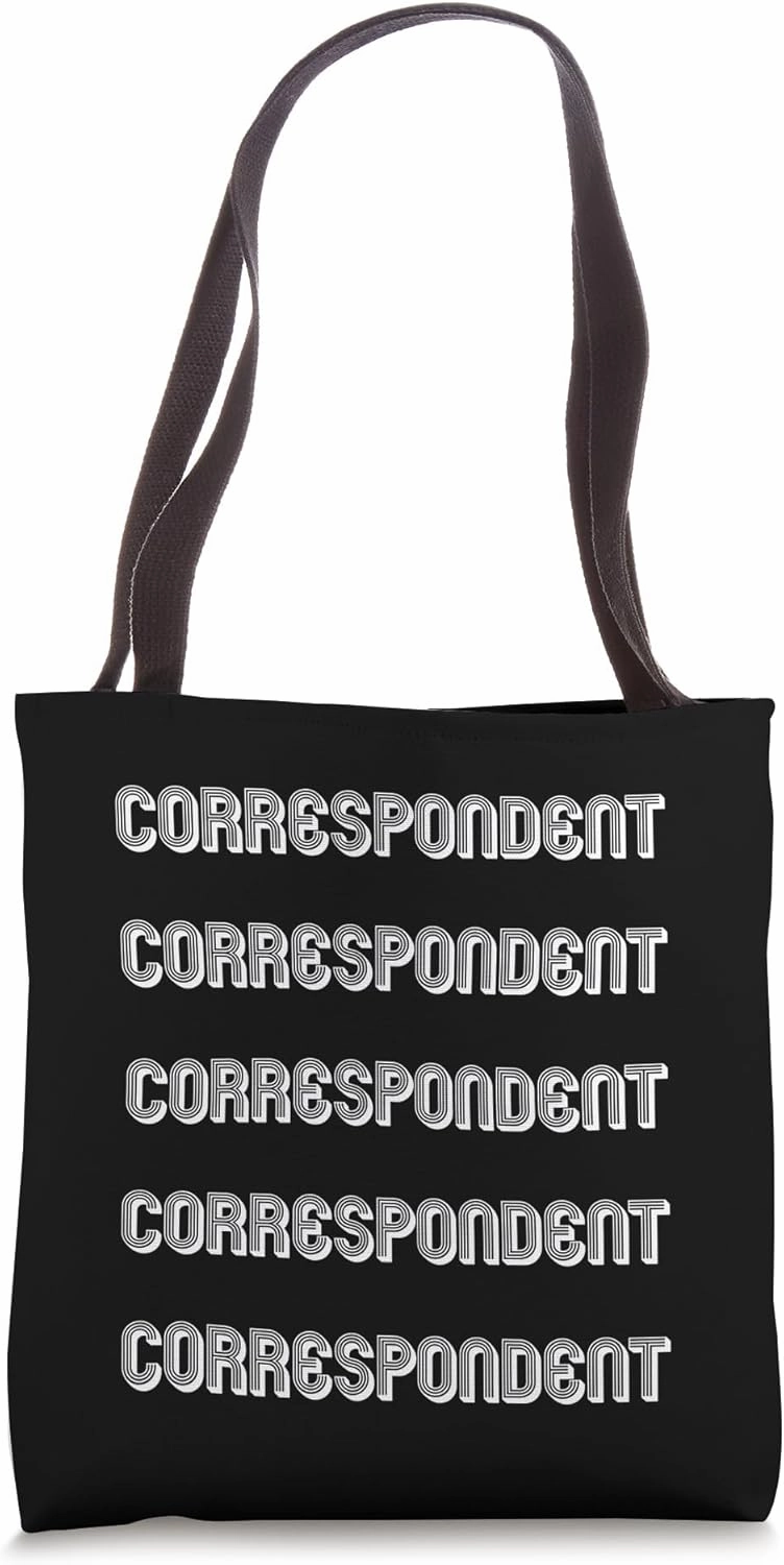 Professional Correspondent Tote Bag