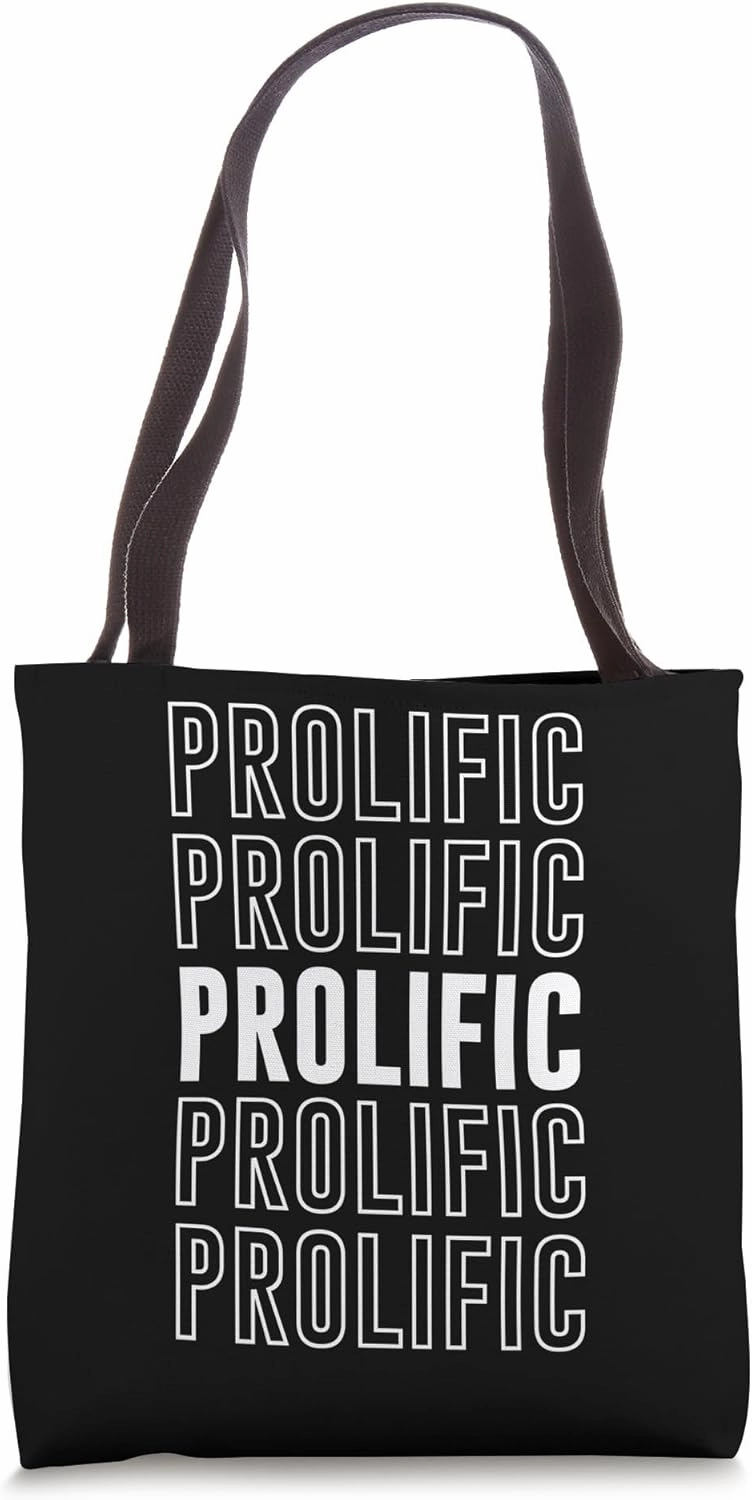 Prolific Tote Bag