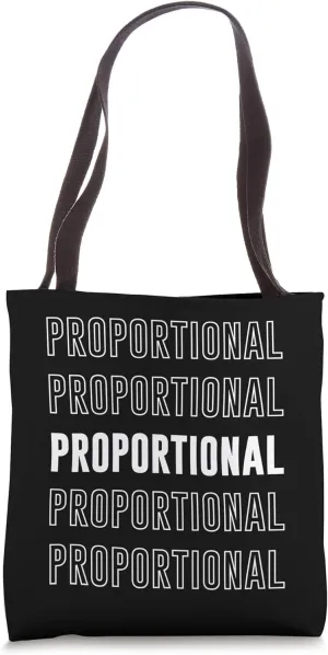 Proportional Tote Bag
