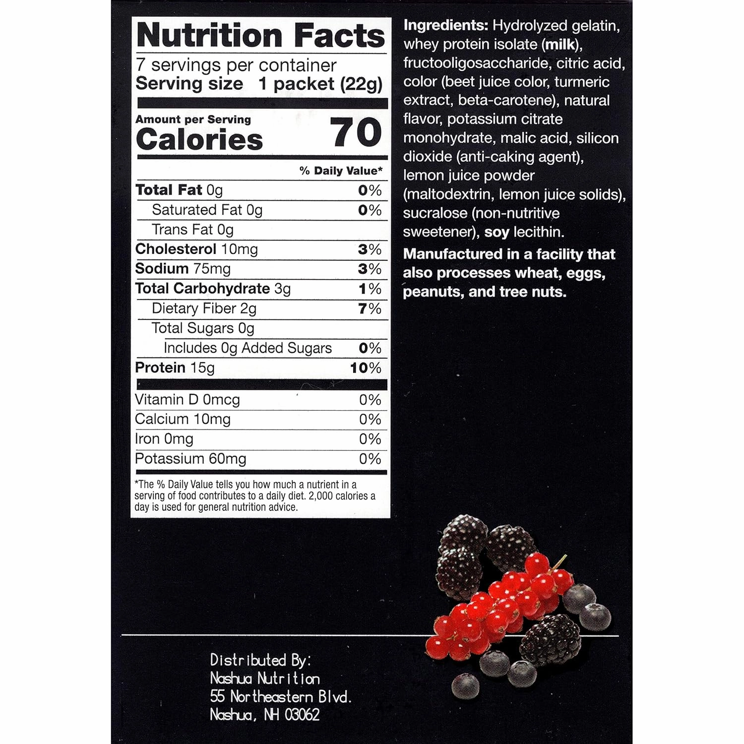 Proti-Thin Berry Blast Drink Mix - Instant Refreshment with Natural Flavors | Low Calorie & Low Carb, Fat & Sugar-Free, KETO Diet Friendly Shake | Ideal Proti Thin Drink Mix, 7 Servings/Box