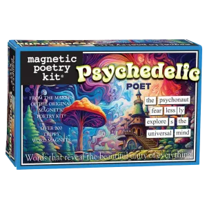 Psychedelic Poet Magnetic Poetry Kit