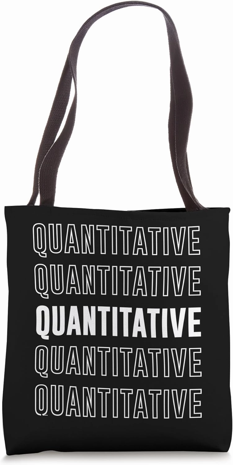 Quantitative Tote Bag