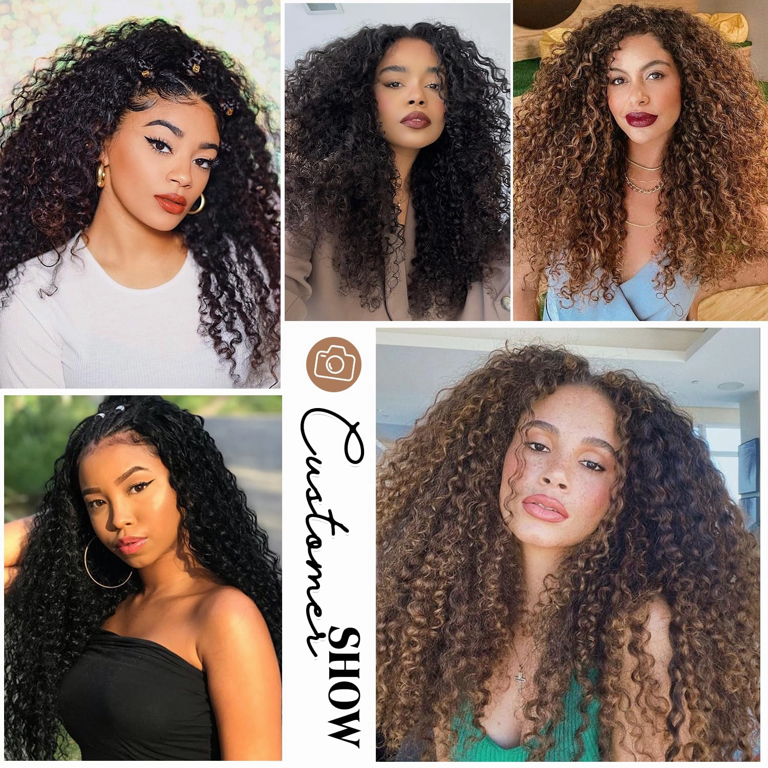 Quantum Love Kinky Curly Crochet Hair Short Marlybob Jerry Curly Natural Black Hair Extension for Black Women Short Passion Twist Synthetic Hair Extension (6 Pack 18 Inches)