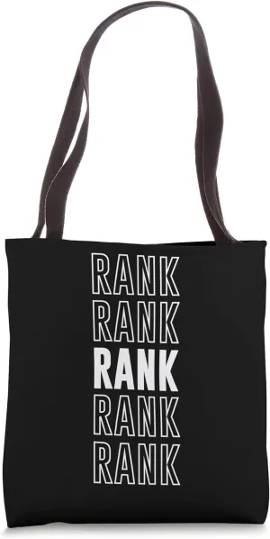 Rank Tote Bag
