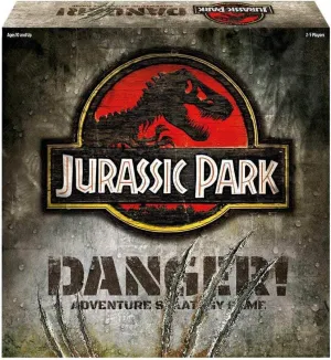 Ravensburger Jurassic Park Danger! Adventure Strategy Board Game for Adults and Kids Ages 10 Years Up - Family Games - 2 to 5 Players