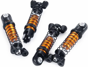 RC Car Shock Absorbers Compatible With Mini-Z 4X4 1/18 For Jimny For Wrangler For Hilux 1/24 RC Crawler Car 4Pcs Front Rear Shock Absorber Damper
